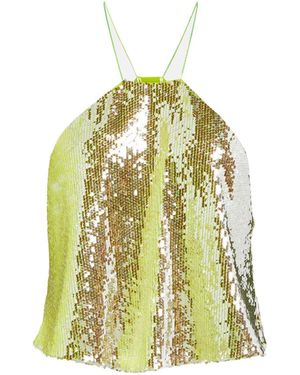 Dorothee Schumacher Halter Neck Top - Green