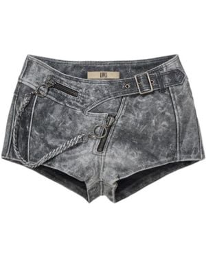 KNWLS Zippered Shorts - Grey