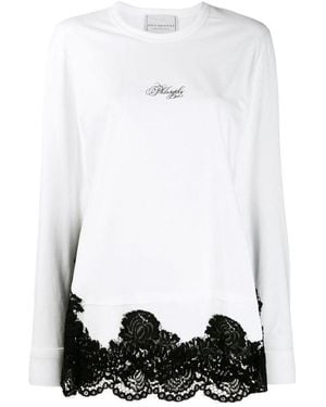 Philosophy Di Lorenzo Serafini Logo Details T-Shirt - White