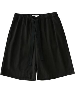 Studio Nicholson Elastic Waist Shorts - Black
