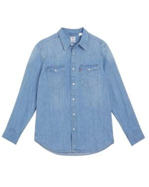 Levi's Barstow Western Button-Down Shirt - Blue