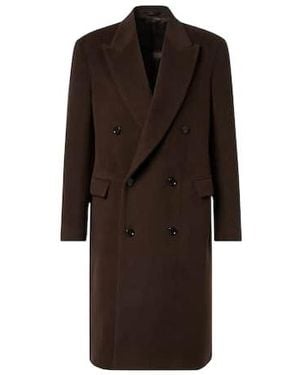 Lardini Virgin Wool Overcoat - Brown