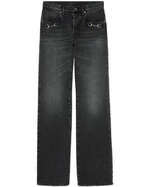 Gucci Horsebit Denim Jeans - Black