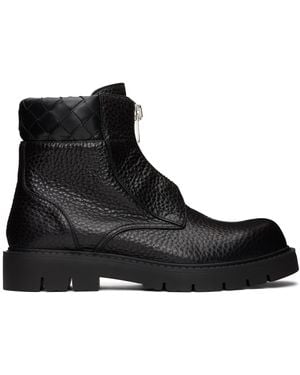 Bottega Veneta Haddock Ankle Boots - Black