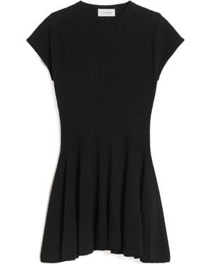 Sportmax Spxere Fitted Knitted Dress - Black