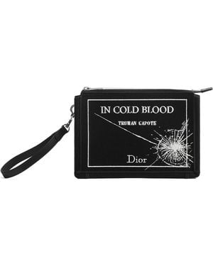 Dior A5 Triangle Pouch - Black