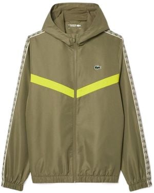 Lacoste Tennis Monogram Track Jacket - Green