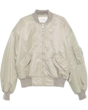 Entire studios Broad Bomber Jacket - Natural