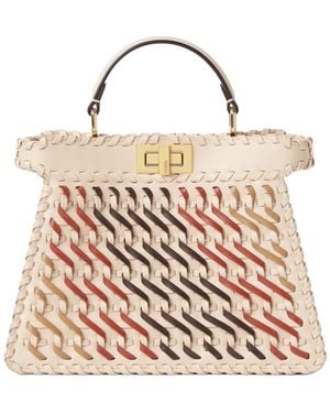 Fendi Peekaboo Iseeu Small Tote Bag - Pink