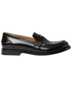 Fendi Ateneo Loafers - Black