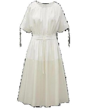 Moncler Drawstring Flared Dress - Grey