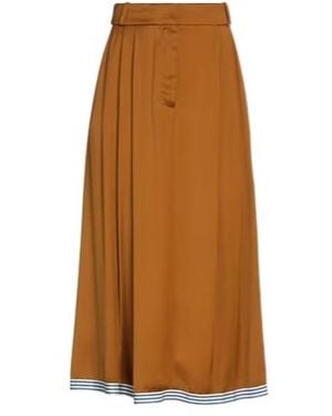 Max Mara Mid-Waisted Tapered Pants - Brown