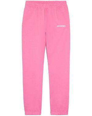 Jacquemus Le Jogging Track Pants - Pink