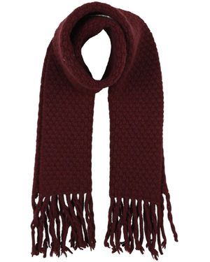 Maison Margiela Honeycomb Knit Scarf - Purple