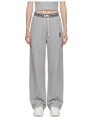Marissa Chiara Drawstring Joggers - Grey