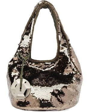 JW Anderson Jw Anderson Sequin Embellished Small Tote Bag in