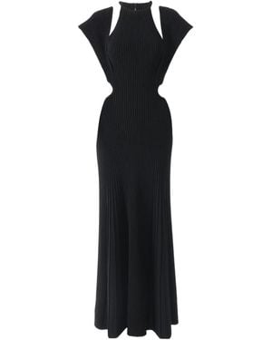 Chloé Chloé Cut-Out Sleeveless Maxi Dress - Black
