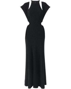 Chloé Cut-Out Top in Black | Lyst