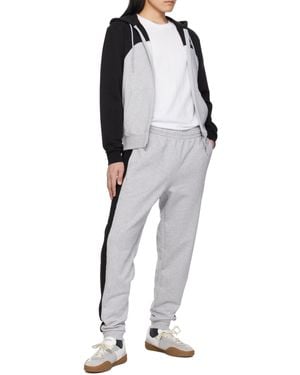 Lacoste Tapered Fit Colourblock Joggers - Black