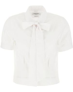 Thom Browne Shirt With Decoration - White