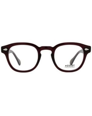 Moscot Geometric-Frame Glasses - White