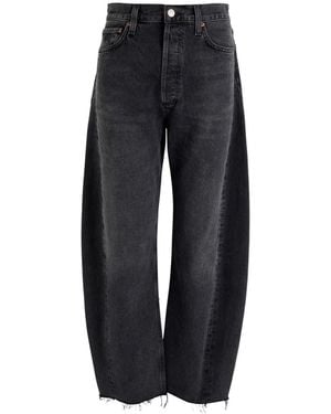 Agolde Luna Barrel-Leg Jeans - Blue