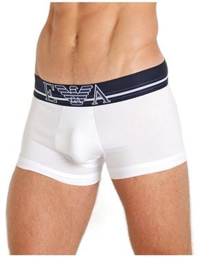 Emporio Armani Elastic Waist Underwear - White