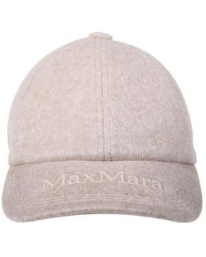 Max Mara Patterned Hat - Pink