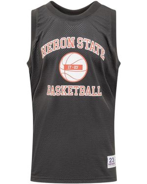 Heron Preston 23 Basketball Tank Top - Grey