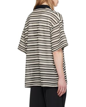Song For The Mute Striped Polo Shirt - Multicolour