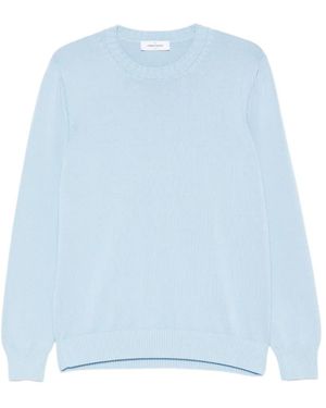 Gran Sasso Long-Sleeve Crew-Neck Jumper - Blue