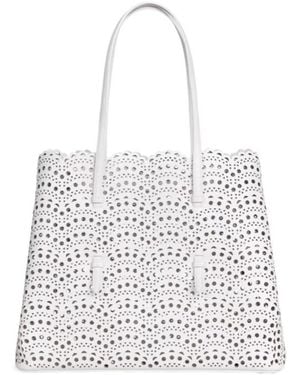 Alaïa Mina 37 Bag - White