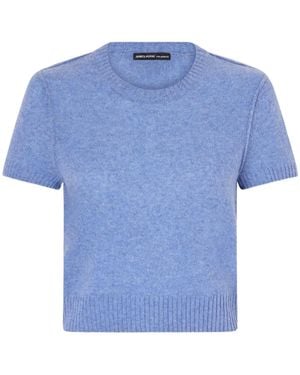 James Perse Cashmere T-Shirt - Blue