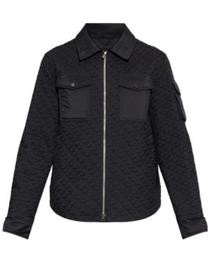 Moose Knuckles Quilted Pocket Jacket - Blue
