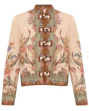 Zimmermann Indra Bomber Jacket - Natural