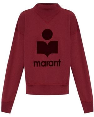 Isabel Marant Long Sleeve Sweatshirt - Red
