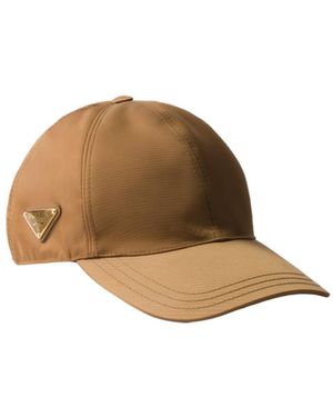 Prada Re-Nylon Baseball Cap - Brown