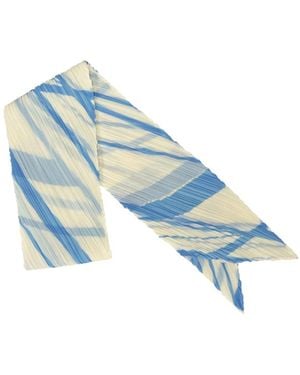 Pleats Please Issey Miyake Pleats Please Issey Miyake Fold Line Scarf Stole - Blue