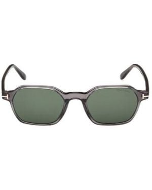 Tom Ford Eyewear Geometric Frame Sunglasses - Green