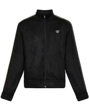 MISBHV Stripe-Detail Track Jacket - Black