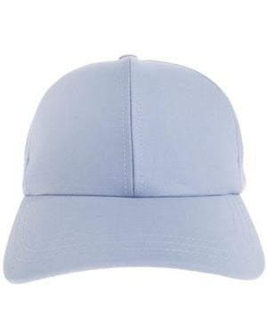 Balmain Curved Peak Baseball Cap - Blue