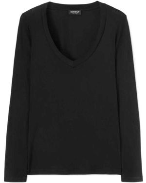 Dondup T-Shirts - Black