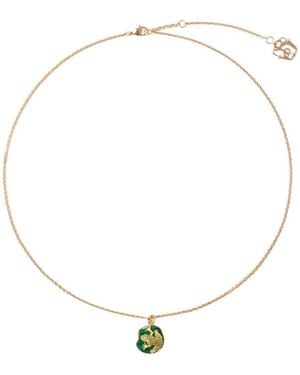 Burberry Frog Charm Necklace - Metallic