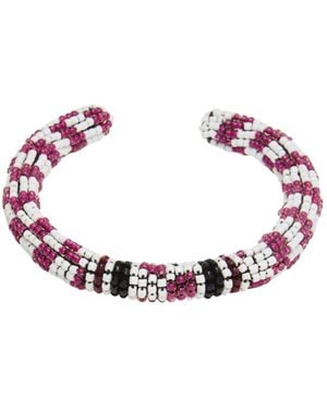 Isabel Marant Plastic Bracelets - Pink
