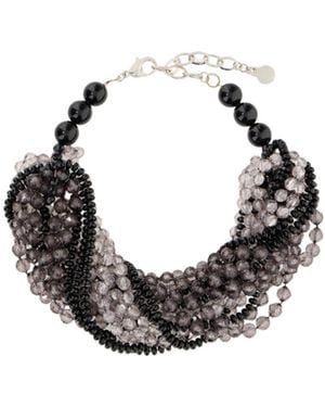 Emporio Armani Multi-Strand Beaded Necklace - Multicolor
