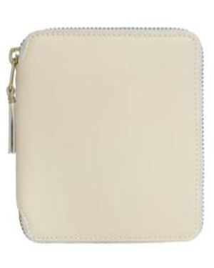 Comme des Garçons Zipper Wallet - White