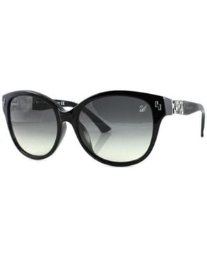 Swarovski Logo Sunglasses - White