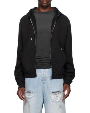 we11done Cotton Hoodie - Black