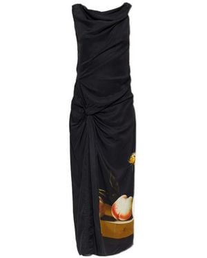 Dries Van Noten Sleeveless Dress - Black