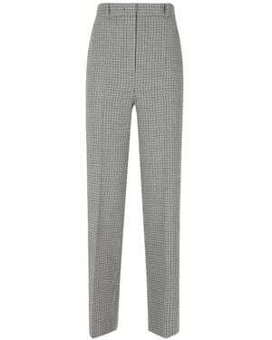 Ports 1961 Casual Trousers With Belt Loops - Grey